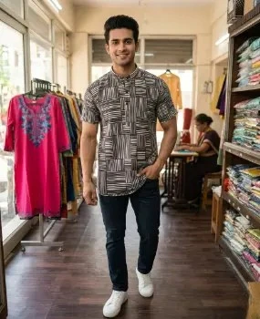 Black Kurta